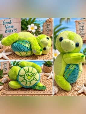 Disney Parks Aulani ‘Olu Mel Plush Backpack Turtle Duffy & Friends Rare NWOT